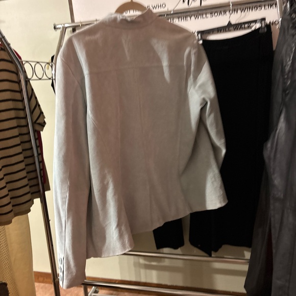 Liz Claiborne suede coat size xl - Picture 2 of 3